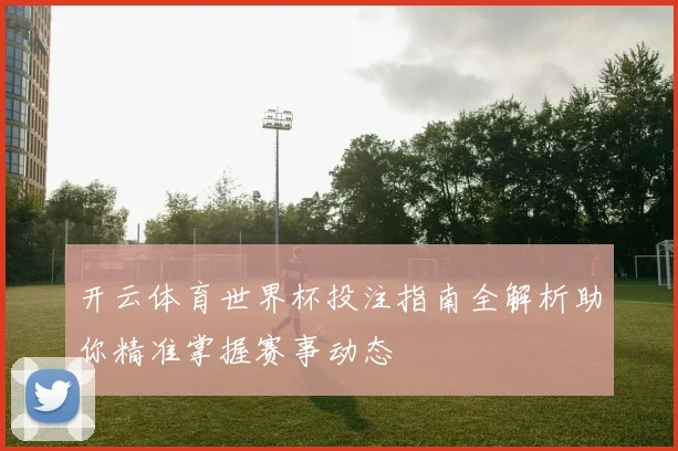 开云体育世界杯投注指南全解析助你精准掌握赛事动态